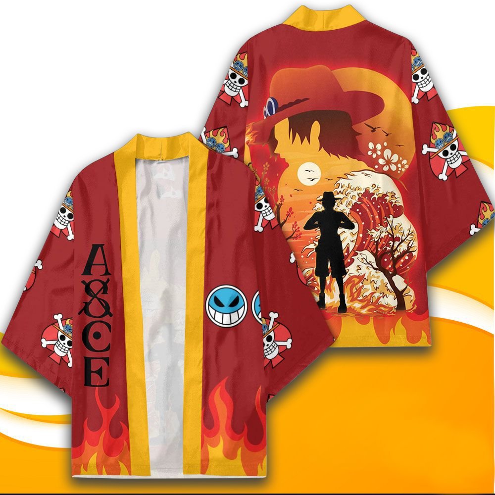 Japanese style kimono One Piece  001
