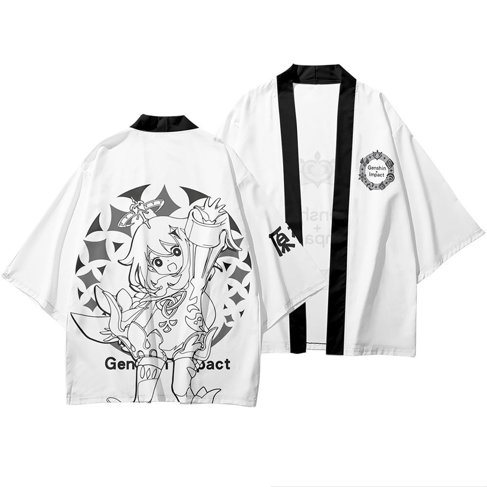 Cardigan kimono Cloak  Genshin Impact 003