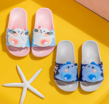 Load image into Gallery viewer, Children&#39;s cartoon thick-soled slippers comfortable and durable
