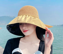 Load image into Gallery viewer, Summer UV protection foldable hat
