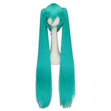 Load image into Gallery viewer, Hatsune Miku cos suit Cosplay Costume Wig
