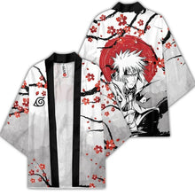 Charger l&#39;image dans la galerie, Japanese style kimono Cardigan  Cloak Naruto Ninja 001
