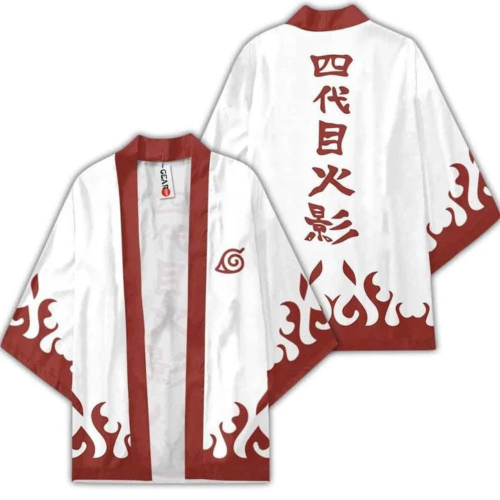 Japanese style kimono Cardigan Cloak Naruto Ninja 002