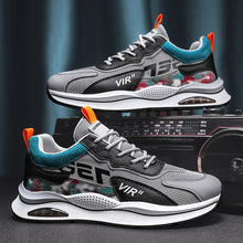 Charger l&#39;image dans la galerie, Men&#39;s shoes new trendy mesh breathable sports casual running teenagers daddy all-match trendy shoes

