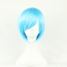 Load image into Gallery viewer, Cosplay wig  bobo wig red green blonde short hair MSN shot wig
