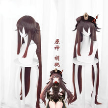 Load image into Gallery viewer, Wig of Hutao Genshin impact Cosplay wig anime
