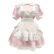 Sweet Female Maid Outfit Pink Lolita Cosplay Lolita Maid Outfit Anime Cosplay