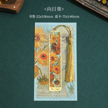 Load image into Gallery viewer, 4Pcs Metal bookmark hollow out exquisite cultural and creative classical antique creative retro oil painting style
