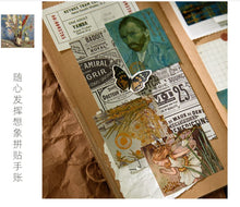 Cargar imagen en el visor de la galería, Retro Stickers Scrapbook Stickers Happy Planner Stickers Washi Tape
