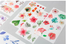 Charger l&#39;image dans la galerie, Flower Stickers Decorative Tape Planner Stickers  Scrapbook Stickers
