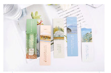 Cargar imagen en el visor de la galería, 30 creative and fresh sea of fog series bookmarks
