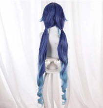 Load image into Gallery viewer, Wig Layla Cos wigs Color gradient double ponytail Genshin Impact
