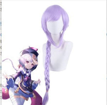 Load image into Gallery viewer, Wig of Qiqi Genshin Impact Frozen STwist Braided Cos Wig
