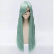 Load image into Gallery viewer, The Seven Deadly Sins Elizabeth Light Green Women&#39;s Cosplay Wigs Long Wigs Straight Hair
