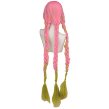 Load image into Gallery viewer, Wig of kanroji mitsuri Demon Slayer  Cos Wig Gradient Thickened Thick Cosplay Wig
