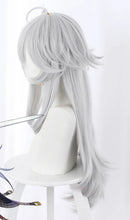 Load image into Gallery viewer, Wig of  Razor anime cosplay Genshin Impact Silver-white upturned medium and long hair cos
