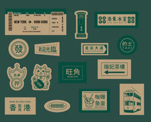 Charger l&#39;image dans la galerie, Sticker  Kraft Paper Retro Decorative Tape  Stickers Cool Stickers Washi Tape
